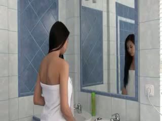 Paula masturbate tuss sisse the bath toru