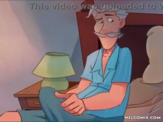Sleeping in the couple's room&excl; The Naughty Home Animation - Title 01