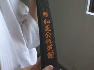 Hitomi tanaka. मास्टर कक्षा karate.