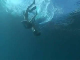 Debaixo de água sexo