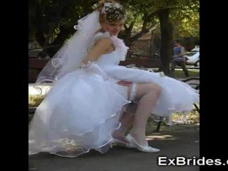 Tikras brides upskirts!
