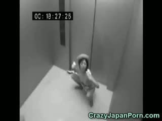 Asian Gangbanged By Invisible Guys!