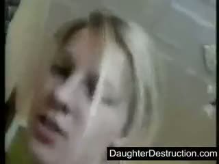 Young Teen Daughter Abuse
