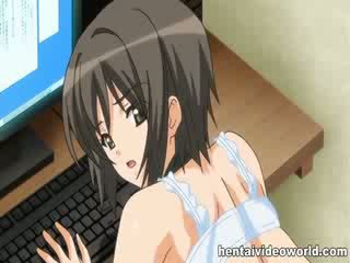 masseuse, anime, shaved