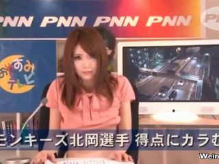 Japanese Tv Fuck - Japanese news tv porn, sex videos, fuck clips - enjoyfuck.com