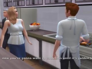 Sims 4&colon; sikiş addicted betje eje gets fucked at work all day long