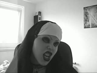 gothic, babes, nun