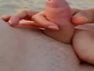 Happy Small Dick Jerked on the Beach, Porn 89 | xHamster