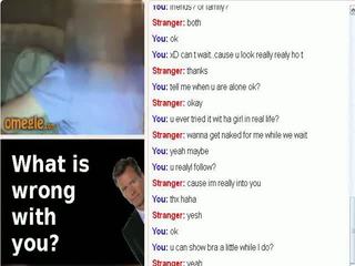 horny young omegle teen