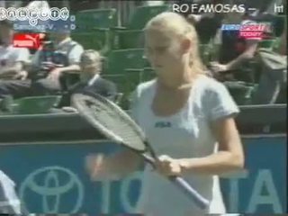 Jelena dokic oops downblouse đẹp