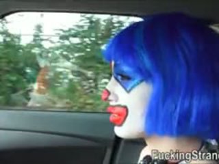 Stranded Teen Clown Mikayla Mico Fucks Stranger In Public