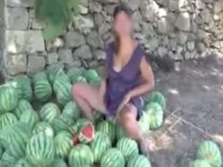 Outdoor Melon Masturbation Nudist Giselda