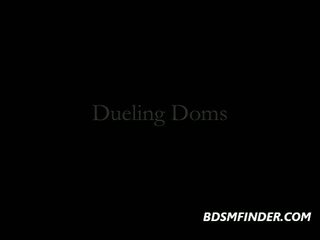 Dueling Doms See Who Can Inflict The Most Discipline