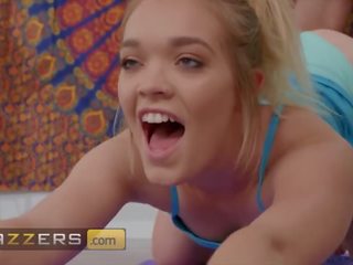 Sexy Yoga Instructor Brooklyn Gray FIlls Her Tight Pussy & Ass With A Monster Cock Porn Videos