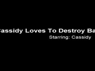 Cassidy Loves to Destroy Balls, Free Love Balls HD Porn cf