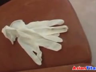 Hot Asian Gloved Handjob - Latex gloves handjob - Mature Porn Tube - New Latex gloves handjob Sex  Videos.