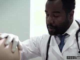 PURE TABOO Maddy O'Reilly Exploited into BBC Anal at Doctors Exam