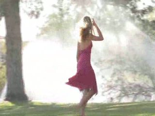 Katelynnfrom ftv girlscute loira gaja running besides sprinklers