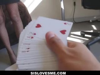 StepSis Does Magic Trick With Her ASS