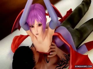 3d vampire gadis gets nipple tickled