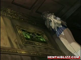 Hentai gadis sekolah gets menghisap zakar/batang dan seks / persetubuhan