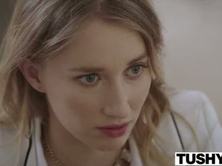 Tushy.com منقاد أمين يعاقب و sodomised <span class=duration>- 12 min</span>