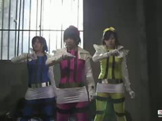 Dễ thương thiếu niên nhật bản quyền lực rangers gets fucked lược qua các villains