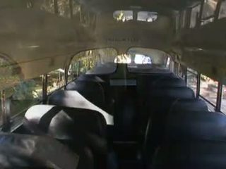 Sexy studentessa gigi rivera è slipped un schlong su il scuola autobus